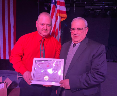 Undersheriff Joe Lisi, representing Sheriff Maciol at the…