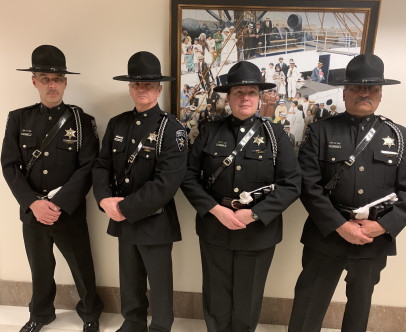 The Sheriff’s Honor Guard proudly participated in today’s…