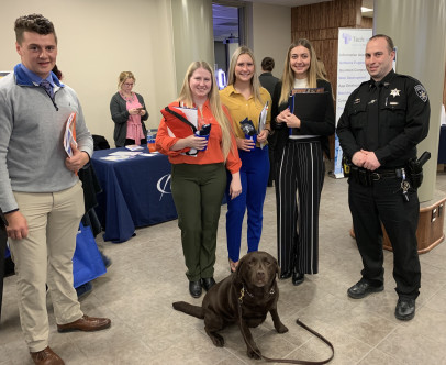Today Officer Curtis Morgan, Deputy John Cusack and K9…