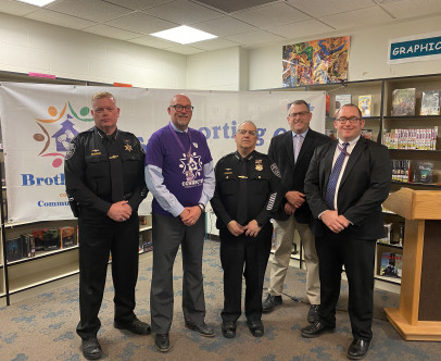 Sheriff Maciol and Undersheriff Lisi were honored to join…