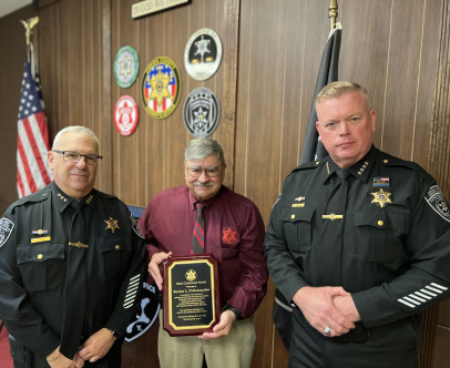Sheriff’s Office Member Presented with First Ever…