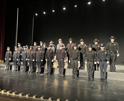 The Mohawk Valley Police Academy Class of 2024-1 graduation…