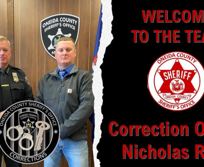 Welcome to Nicholas Rees, the newest member of the Oneida…