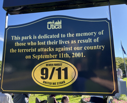 The City of Utica, NY 9/11 Ceremony.