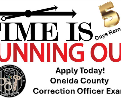 5 days remaining to sign up for the upcoming Oneida County…