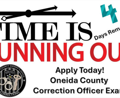 4 days remaining to sign up for the upcoming Oneida County…