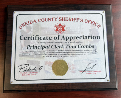 Congratulations to Principal Clerk Tina Combs on your…