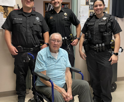 This afternoon at the Sheriff’s Office, we were honored to…