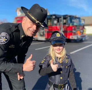 Oneida County Sheriff's posing for a picture